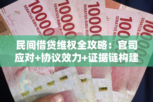 济南民间借贷维权全攻略：官司应对+协议效力+证据链构建指南
