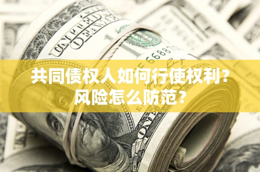 济南共同债权人如何行使权利？风险怎么防范？