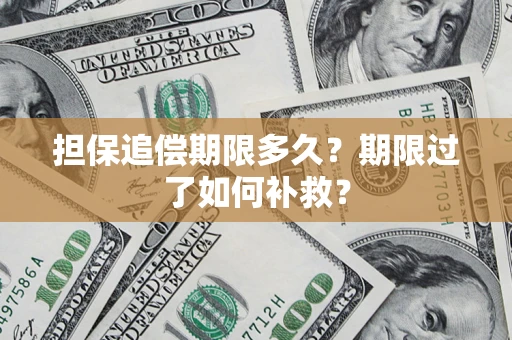 济南担保追偿期限多久？期限过了如何补救？