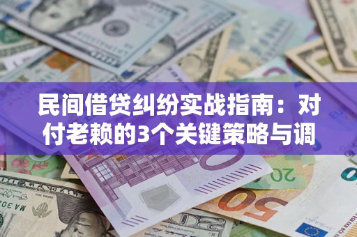 济南民间借贷纠纷实战指南：对付老赖的3个关键策略与调解盲区解析