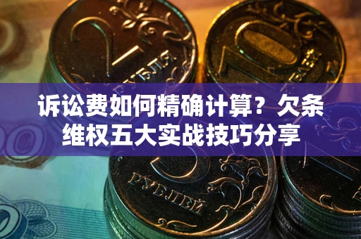 济南诉讼费如何精确计算？欠条维权五大实战技巧分享