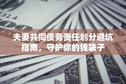 济南夫妻共同债务责任划分避坑指南，守护你的钱袋子