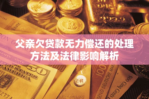 济南父亲欠贷款无力偿还的处理方法及法律影响解析