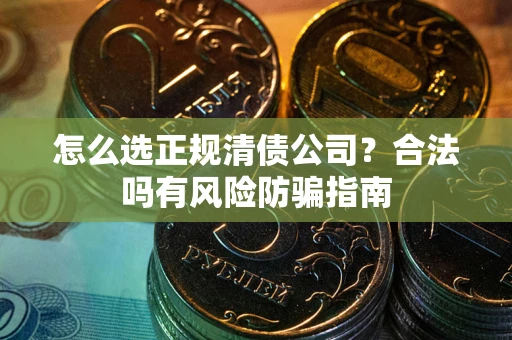 济南怎么选正规清债公司？合法吗有风险防骗指南