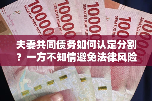 济南夫妻共同债务如何认定分割？一方不知情避免法律风险必看！